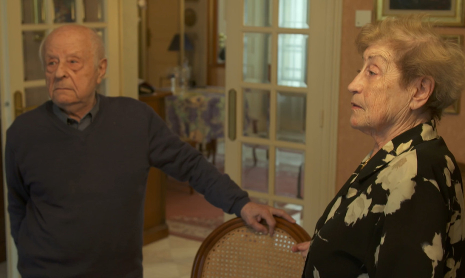 Jean et Marie, un couple de rescapés interviewés par Sophie Nahum pour son projet documentaire "Les Derniers"