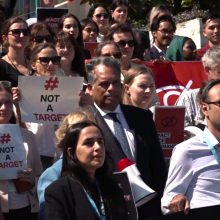 “Stand in Solidarity” moment with UN Geneva staff