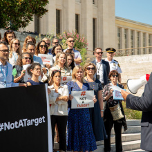 “Stand in Solidarity” moment with UN Geneva staff