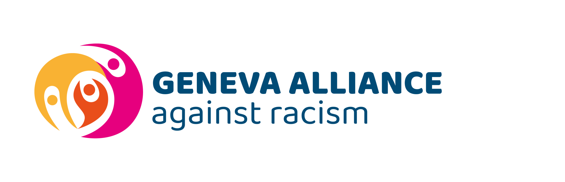 Geneva Alliance against Racism logo English