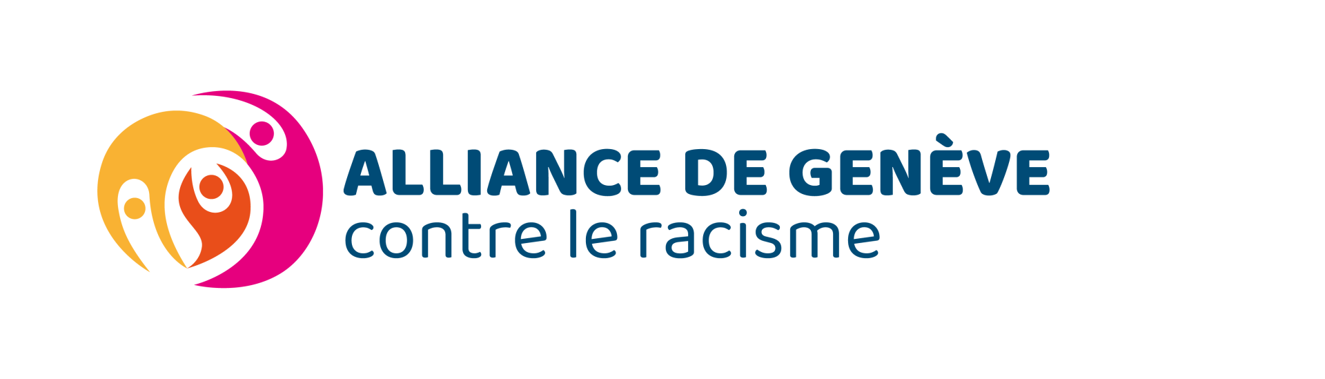 Geneva Alliance against Racism logo French