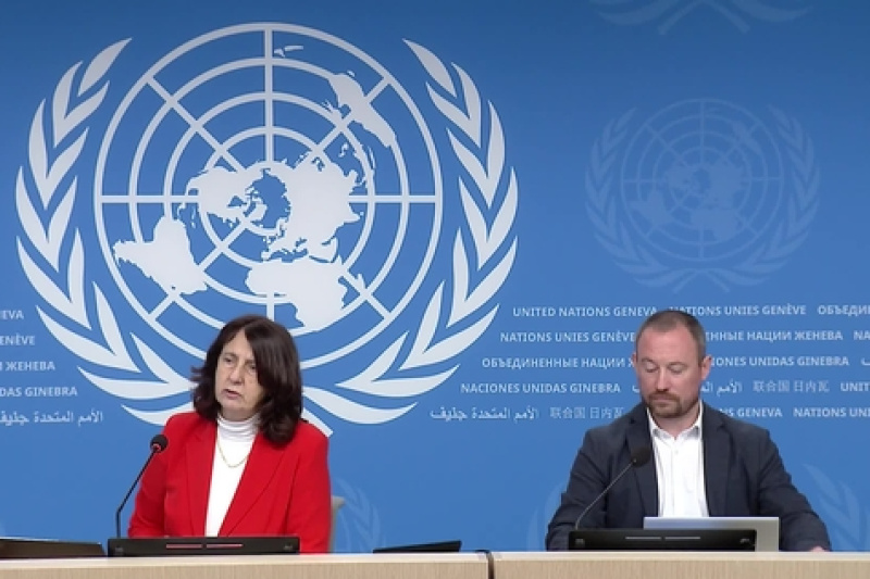 Play video for UN Geneva Press Briefing: UNHCR, IFRC, WHO - 14.02.25