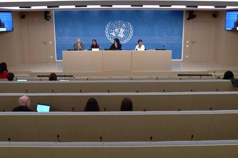 Play video for Geneva Press Briefing: UNHCR, OHCHR, WHO, UNICEF, OCHA, UNCTAD - 11.10.24