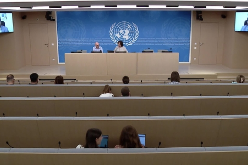 Play video for Geneva Press Briefing: UNHCR, OHCHR, UNICEF, WHO - 19.07.24