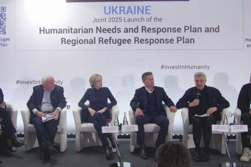 Play video for 2025 Humanitarian Needs and Response Plan and Regional Refugee Response Plan for Ukraine - Launch event - 16.01.25