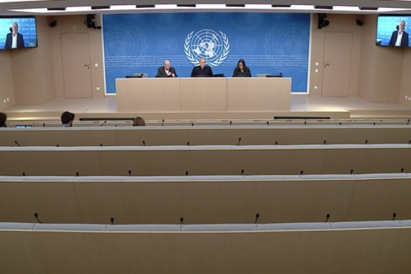 Play video for Geneva Press Briefing: WHO, OCHA, UNHCR, WMO, IFRC, FAO - 3.05.24