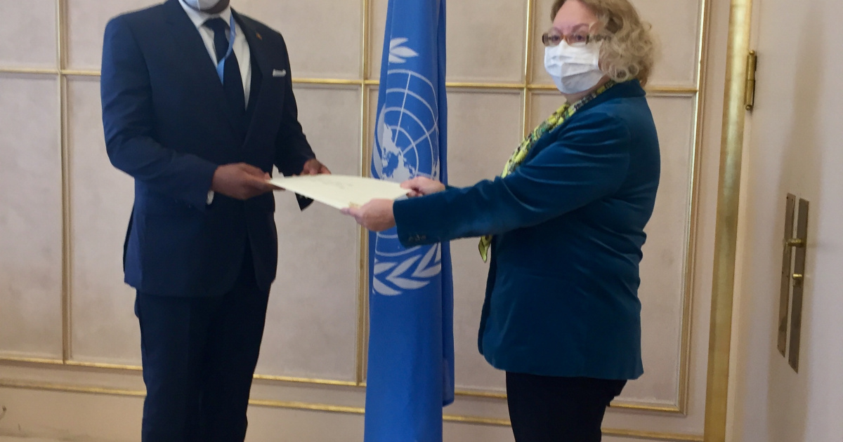 New Permanent Representative Of Haiti Presents Credentials To The Director General Of The United 2419