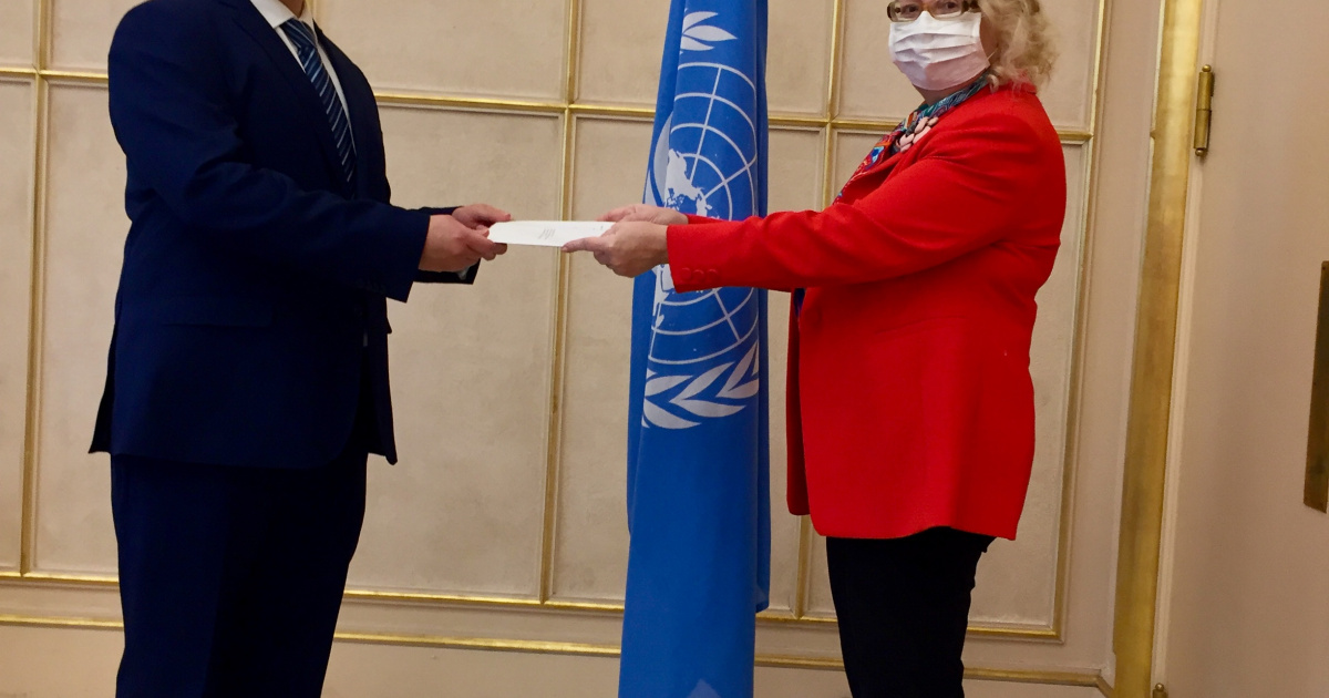 New Permanent Representative Of Nicaragua Presents Credentials To The Director General Of The 5346