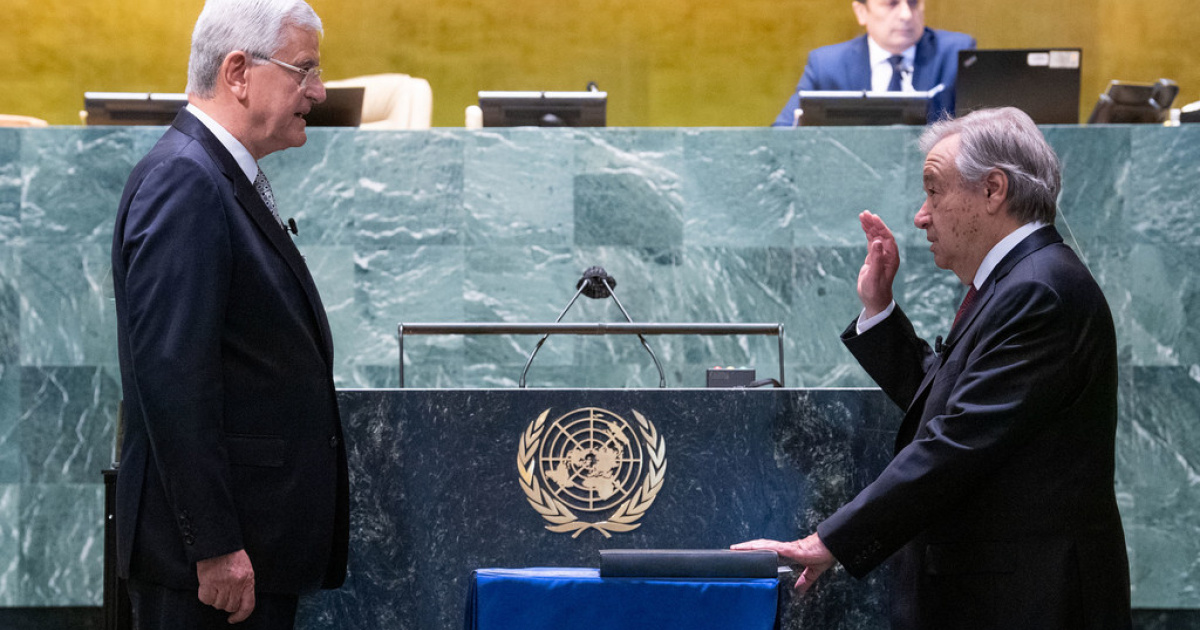 António Guterres Secures Second Term As UN Secretary-General, Calls For ...