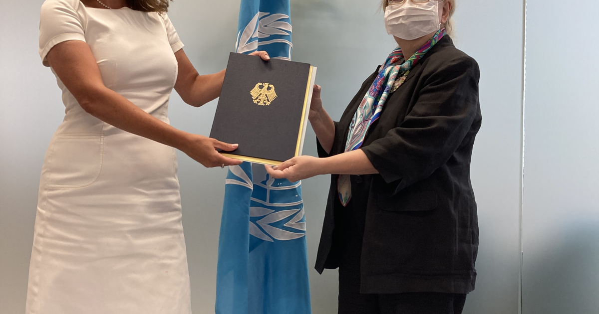 New Permanent Representative Of Germany Presents Credentials To The