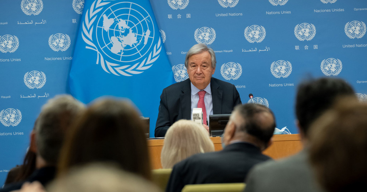 ‘Don’t Flood The World Today; Don’t Drown It Tomorrow’, UN Chief ...