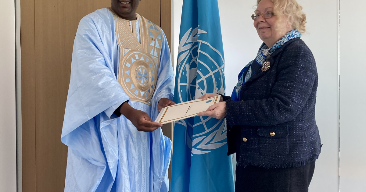 New Permanent Representative Of Mali Presents Credentials To The   MALI 