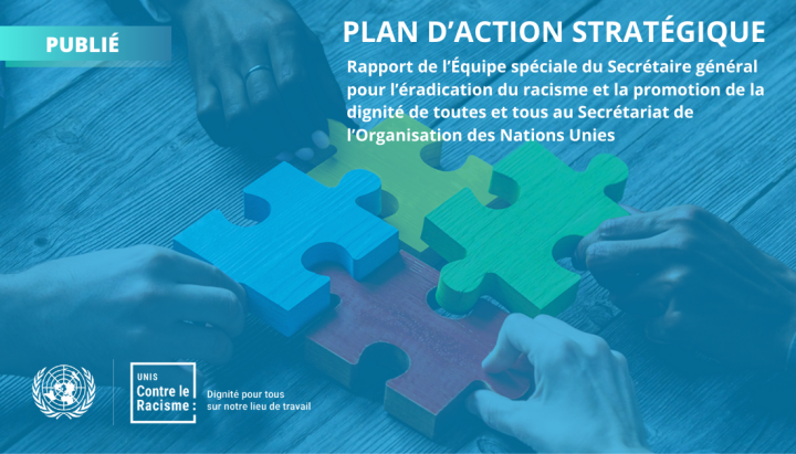 Plan d’action stratégique pour l’éradication du racisme et la promotion de la dignité de toutes et tous au Secrétariat de l’Organisation des Nations Unies